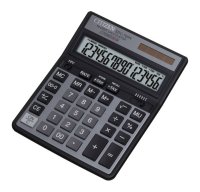 Калькулятор настольный Citizen SDC-760N, 16 разрядов, двойное питание, 2 памяти, десятичное округлен