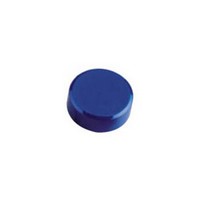 Магниты для досок, диаметр 20 мм, синие, высота 8 мм.