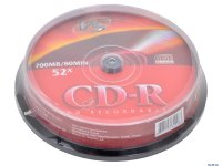  CD-R 80min 700Mb VS 52  10  Cake Box