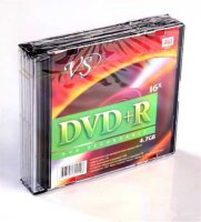  DVD+R 4,7GB 16x SlimCase (5 ) VS