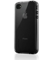 Чехол BELKIN F8Z642CW154 Grip Vue для Apple iPhone 4 силикон, Retail, черный