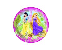 Тарелки "Принцессы Disney - Летний замок" 20 см, 10 шт.