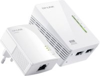  TP-LINK (TL-WPA2220KIT) AV200 WiFi Powerline Extender Kit (2 ,1UTP 10/100Mbps, Powe