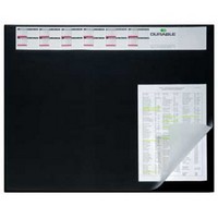 Настольное покрытие, 52 х 65 см, черный, с прозрачным верхним листом, с календарем DURABLE, Германи