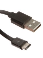  Palmexx USB Type-C - USB 1m Black PX/CBL-TWIST-USBC-1m-BLK