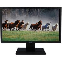 МОНИТОР 21.5" Acer V226HQLBB black (LED, LCD, Wide 1920 x 1080, 5 ms, 90°/60°, 200 cd/m, 100`000`000