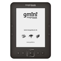   Gmini MagicBook Z6 Graphite (6", mono, 800x600,4Gb,FB2/TXT/DJVU/ePUB/PDF/HTML/DOC/