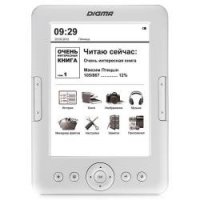   Digma T635 6" E-Ink HD Pearl capacitive touch 600Mhz 128Mb/4Gb/microSDHC 