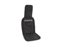 Накидка на сиденье Momo Tuning, полиэстер, 1 шт. на перед. сиденье, черн./серый, MOMO-102 BK/GY