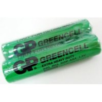  GP 15G Greencell Carbon Zinc (AA, 2 )