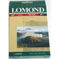 Lomond Бумага Односторонняя Глянцевая 230 г/ м 2/ A6 (10X15)/ 50 л. для струйной печати (102035)