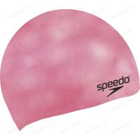    Speedo Plain Moulded Silicone Cap Junior, .8-709901543-745