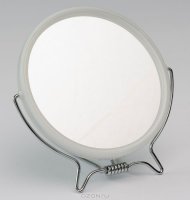 QVS Зеркало для макияжа и бритья, двустороннее. 10-2048