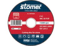 Диск отрезной Stomer, 115 мм, CS-115. 98299205