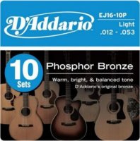 D-Addario EJ16-10P   . / Light, 12-53
