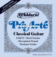 D-Addario EJ46TT Струны для классич.гитары, Dynacore,Silver, Hard Tension