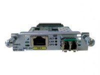 Cisco EHWIC-1GE-SFP-CU=  1 port dual mode SFP(100m/1G) or GE(10M/100M/1G)