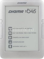   Digma T645 6" E-Ink HD Pearl capacitive touch 600Mhz 128Mb/4Gb/microSDHC 