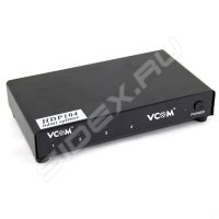 Разветвитель HDMI (f) - 4 HDMI (f), 3D Full-HD, v1.4 (VCOM VDS8044D)