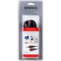  3.5St.plug - 3.5St.jack 5.0  Sparks ( SG1135 )