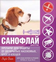 10 г Санофлай капли на холку для собак от 10 кг до 20 кг, 1 пипетка