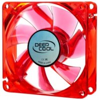  DeepCool Xfan80U R/R Red LED [80mm, 1800rpm, 20dBa]