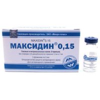 МИКРО-ПЛЮС МАКСИДИН глазные капли, 0,15%, 5 мл