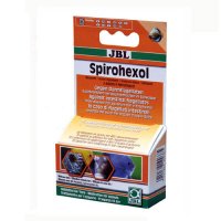 Лекарство JBL "Spirohexol" луночные заболевания Hexamita, Spironucleus 20 таб