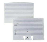 Карточки для картотек 100 шт для Telindex desk, flip, белые