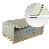 Гипсокартон листовой стандартный Gyproc 9.5