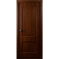 Полотно дверное Belwooddoors межкомнатное экошпон глухое Палермо 60 см Орех шате