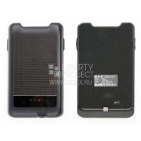 Чехол-аккумулятор для Samsung Galaxy Note i9220 (N-Y-X CD124372) (матовая черная)
