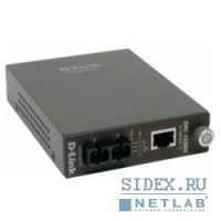   D-Link DMC-1530SC  10/100 UTP  100  SM Fiber (30km, SC), Smart