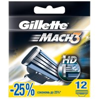   Gillette Mach3 Turbo   12  80226393