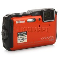 Nikon Coolpix AW120 Camouflage    , CMOS 16.76MPix, 5 x Zoo