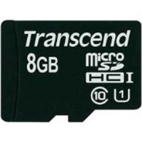Transcend microSD 8GB Class 10 UHS-I ( SD адаптер) (TS8GUSDU1)
