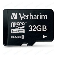   Verbatim microSD 32GB Class 10 (44013)