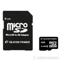   microSDHC SILICON POWER 16  Class 6, SP016GBSTH006V10-SP, 1 .,  SD