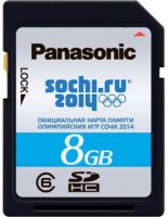   SD 8Gb Panasonic (RP-SDRC08GSK) SDHC Class 6
