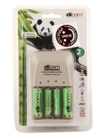   Dicom Panda DC6091 + 2 . 2900 mAh + 2 . 1100 mAh