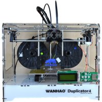 3D  Wanhao Duplicator 4 Dual Head Transp