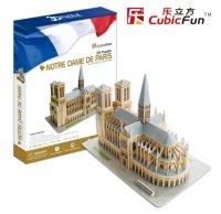 3D Пазл CubicFun MC173h Нотердам де Пари (Франция)