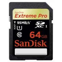   Sandisk Extreme Pro SDXC UHS Class 10 95MB/s 64GB