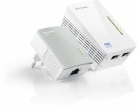 Адаптер TP-LINK TL-WPA4220KIT 300Mbps Wireless AV500 Powerline Extender, 500Mbps Powerline Datarate,