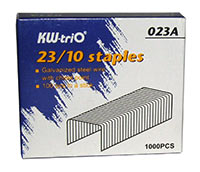 Скобы для степлера KW-TRIO 023A, 23/10, 1000 шт, картонная коробка