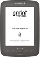   Gmini MagicBook C6LHD (6",mono,,1024x768,4Gb,FB2/TXT/DJVU/ePUB/PDF/HTML/RTF/DOC/MP