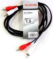  Telecom TAV7158-1.5M 2xRCA (M) - 2xRCA (M), 1.5 