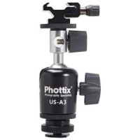 Стойка студийная Phottix A3 - поворотная стойка для вспышки и зонта-отражателя 87208