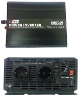 Автоинвертор DC Power DS-2000/24 2000W (2000 Вт) преобразователь с 24 В на 220 В