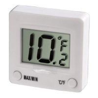 Термометр цифровой для домашнего применения, -30/+30, C/F, 5 х 5 см, пластик, белый, Xavax